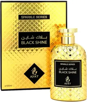 Immagine prodotto di Black Shine 100ml Ayat Perfumes Eau de Parfum - Serie Sparle - Herren