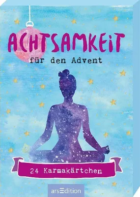 Produktbild von arsEdition Achtsamkeit für den Advent, Box, Hellblau