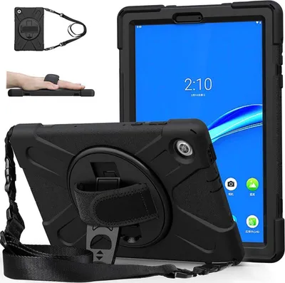 Immagine prodotto di Custodia con cinturino per Lenovo Tab M10 TB-X306X/X306F (nero)