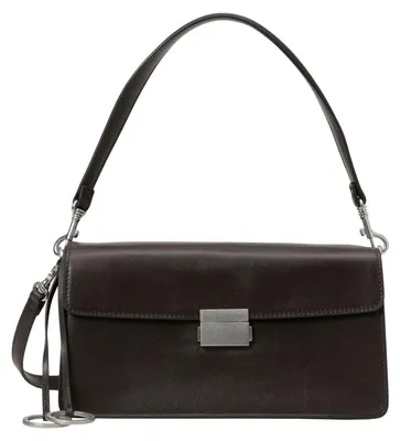 Productafbeelding van Marc O'Polo Leer schoudertas schoudertas Gerty Crossbody Bag Burnt Coffee donkerbruin