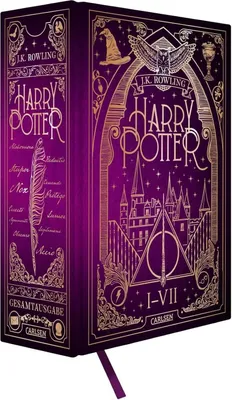 Produktbild von Harry Potter - Gesamtausgabe (Harry Potter): Alle sieben Bücher des modernen Kinderbuch-Klassikers ungekürzt in einem hochwertigen Sammelband mit Bronzeprägung und Lesebändchen