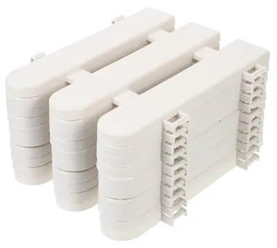 Image de Solidchoice - Clôture de jardin en plastique pour massifs de fleurs et décoration