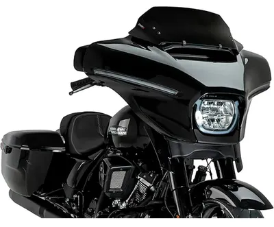 Immagine prodotto di PUIG 22109J High-Road Sport   compatibile con HARLEY DAVIDSON STREET GLIDE FLHX Nero opaco
