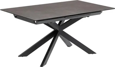 Produktbild von Tisch Atminda ausziehbar 160 (210) x 90 cm Keramik und Stahlbeine