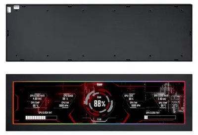 Zdjęcie produktu dla Lian Li SM088X, Uniwersalne, Wyświetlacz, Czarny, 5 V, 237 mm, 73 mm