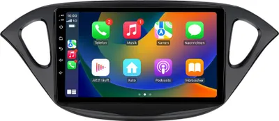 Obrázek produktu pro 9palcová autorádio s Androidem a 64 GB pro modely Opel Corsa E a Adam (2013–2019) s podporou CarPlay a Android Auto, navigací a Bluetooth