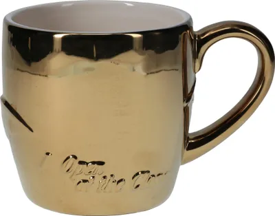 Obrázok produktu pre Harry Potter – kávový pohár „Snitch“, tvarovaný, 450 ml CD1570 (jednotná veľkosť) (zlatý)