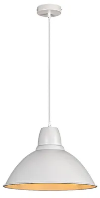 Obrázok produktu pre Závesné svetlo WILBOUR kovové biele E27 1 X max.40W V:120cm Ø36cm stmievateľné