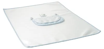 Immagine prodotto di Coperta in pile morbido per neonati (60 x 80 cm) in azzurro chiaro