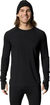 Produktbild von Houdini Desoli Light Crew Langarm-baselayer Schwarz M Herren Schwarz M