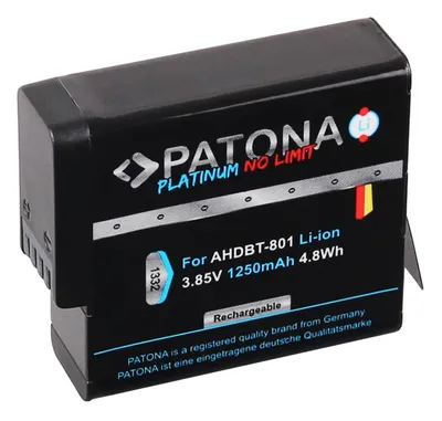 Produktbild von Platinum Akku für GoPro Hero 8 AHDBT-801 Hero 7 AHDBT-701 Hero 6 Hero 5 AHDBT-501