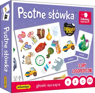 Zdjęcie produktu dla KUKURYKU Psotne słówka - głoski syczące 07998 07998