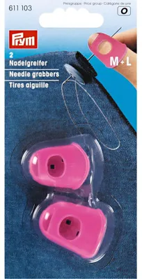 Productafbeelding van PRYM Naaldhouder, siliconen, roze, maat M + L