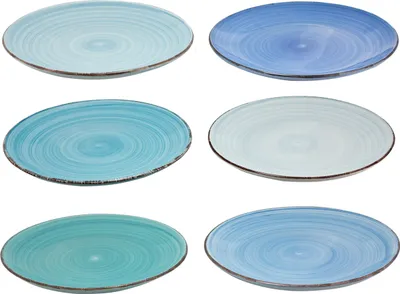 Produktbild von Tavola  Essteller  Blautöne  Ø26.5cm  (6 Stück)