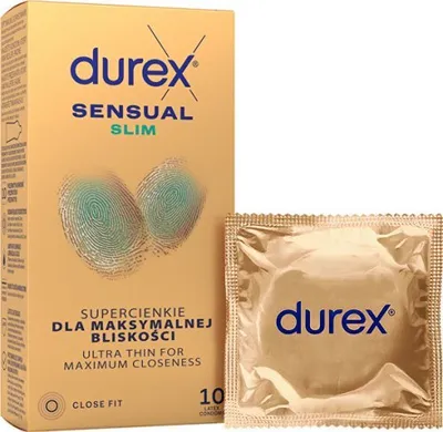 Obrázok produktu pre Kondómy Durex Sensual Slim 10 ks