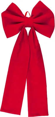 Immagine prodotto di Decorazione MagicHome Natale, fiocco, rosso, 36x74 cm