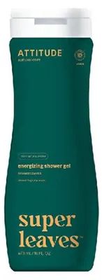 Produktbild von Belebendes Duschgel mit Orangenblattextrakten Super Leaves ( Energizing Shower Gel)  473 ml