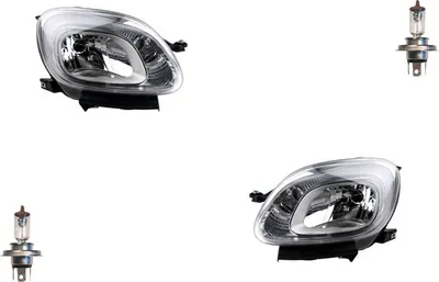 Obrázok produktu pre Johns, halogénové svetlomety vhodné pre Fiat Panda 312 12 - 20 so sadou H4 vľavo vpravo