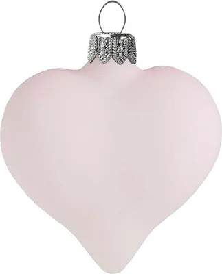 Produktbild von Glasherz pastellrosa