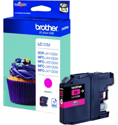 Immagine prodotto di Brother LC123M Druckerpatrone magenta