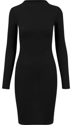 Zdjęcie produktu dla Sukienka damska Urban Classics Ladies Rib Dress czarna - L