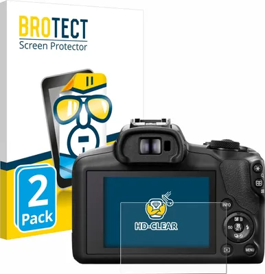 Produktbild von 2x Für Canon EOS R100 Schutzfolie BROTECT Displayschutz Display Schutz Folie Klar Transparent