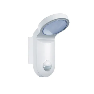 Produktbild von ESYLUX AOL 100 LED 5K, Wandbeleuchtung für den Außenbereich, Weiß, Aluminium, Kunststoff, IP55, Fassade, II