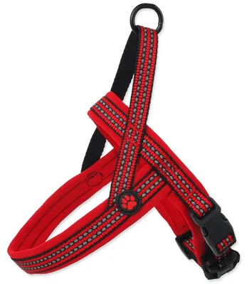 Zdjęcie produktu dla Uprząz Active Dog Neopren M czerwona 2x58-70cm