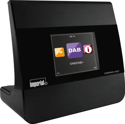 Produktbild von Imperial, Stereo-Hybrid-Radio DAB+/FM/Internet/Bluetooth DABMAN i450, Schwarz