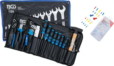Produktbild von BGS technic Tool Assortment in Wallet, 5988 mm, 5,99 kg