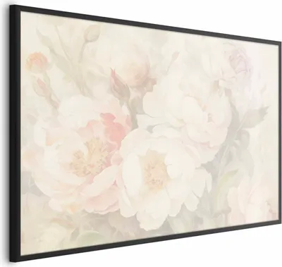 Produktbild von Posterpapier Poster - Peonies in the Mist 60x40 cm Blumen b-H-10040-ao-a