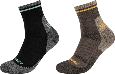 Produktbild von Skechers 2PPK Men Trail Wool Quarter Socks SK42052-8997