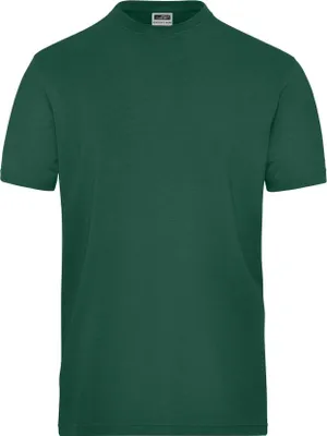 Produktbild von T-Shirt aus weichem Elastic-Single-Jersey dark-green, Gr. M