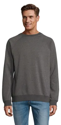 Produktbild von SOLS - "Space" Sweatshirt für Herren/Damen Uni LT1751 (3XL) (Dunkelgraue Melange)