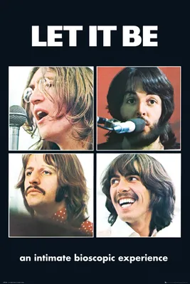 Image de Beatles, The - Affiche - Let it be