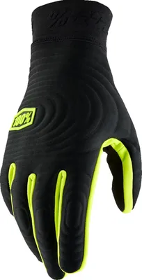 Produktbild von 100% SPEEDLAB Langfinger-Fahrradhandschuhe - BRISKER XTREME - Schwarz/Gelb M