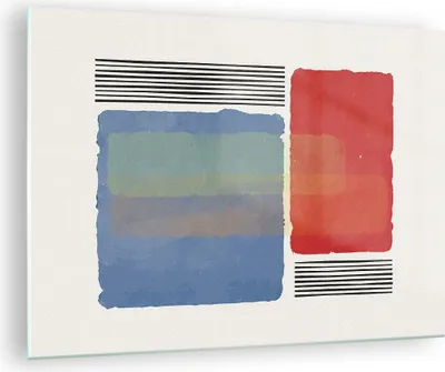 Produktbild von Bilder auf glas - Einteilig - Stück Geometrisch Rechtecke - 70x50cm - Glasbilder - Wandbilder - Bilder - Wanddekoration aus Glas - Glas Bilder - Wandbild auf Glas - GAA70x50-4809