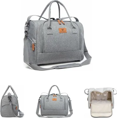 Produktbild von Cangaroo Jossie Grau Wickeltasche 5564