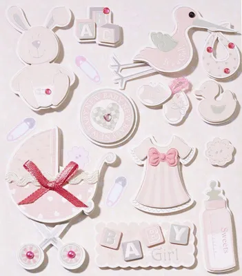 Produktbild von HobbyFun 3451393, Pink, Junge/Mädchen, 120 mm, 140 mm, 1 Blätter