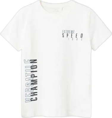 Image de T-shirt manches longues Name It 13218797-WHITE pour Garçon