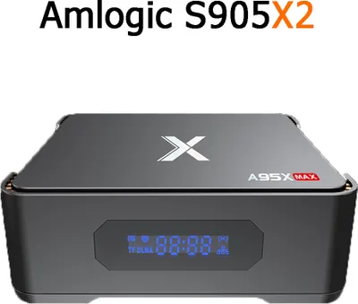 Image de A95X MAX S905X2 Android 8.1 TV BOX 4GB+64GB Quad Core 2.4&5G WiFi 4K Media Player EU Stecker