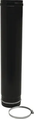 Produktbild von Pellet Fixrohr Ø100 mm 0,5m schwarz