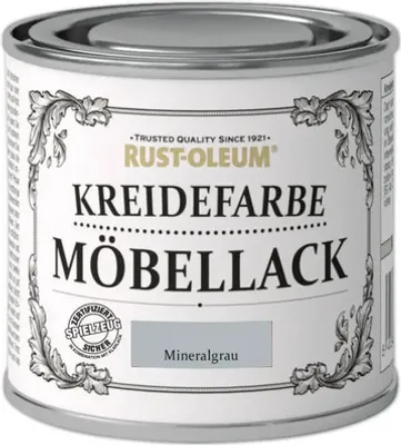 Produktbild von Rust-Oleum® Kreidefarbe Möbellack Mineralgrau 125 ml