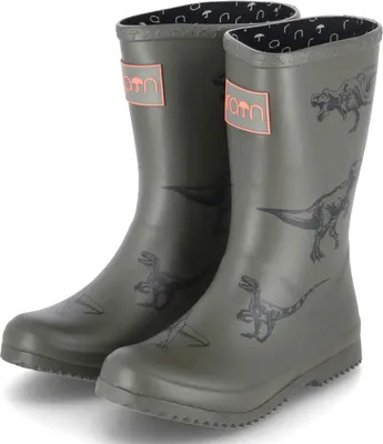 Produktbild von Rajn Gummistiefel Regenstiefel Grün Kinder Jungen Dinos Größe: 30