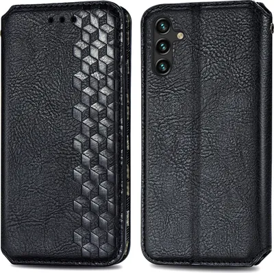 Produktbild von Hülle für Samsung Galaxy A04s - Premium Kunstleder Flip Case Wallet - Magnetisch Kartenfächer Standfunktion