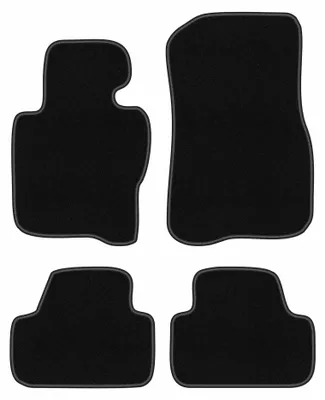Immagine prodotto di Tappetini in moquette per BMW 4 F33 2013- (Xdrive) – set 4 pezzi, neri, su misura – Wielganizator BASIC