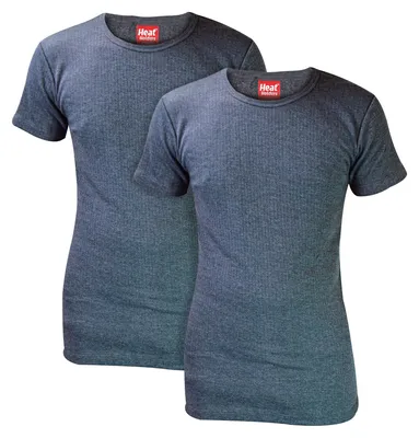 Produktbild von Heat Holders - 2er Pack Herren Thermo Innenfleece Outdoor Kurzarm Unterhemd