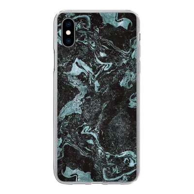 Produktbild von MuchoWow® Handyhülle Schutzhülle Hülle für iPhone Xs Marmor - Naturstein - Luxus Silikon Softcase Handy Hülle - Handytasche