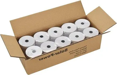 Immagine prodotto di Rotoli termici per banconote - Nero - Carta per banconote - Larghezza 80 mm
