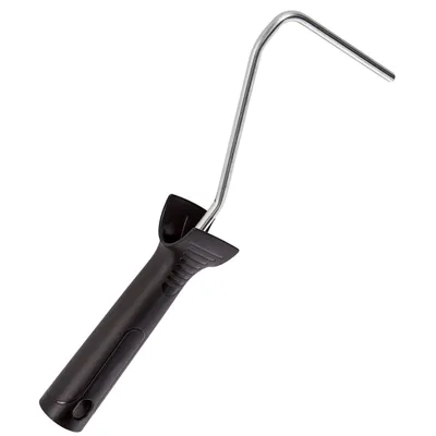Produktbild von Steckbügel 6mm mit 27cm Griff Schwarz 10-16cm Farbwalzen Farbroller Walzenbügel